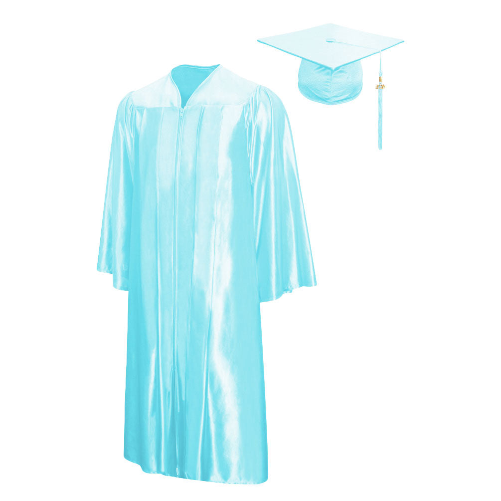 Shiny Graduation Cap & Gown Package