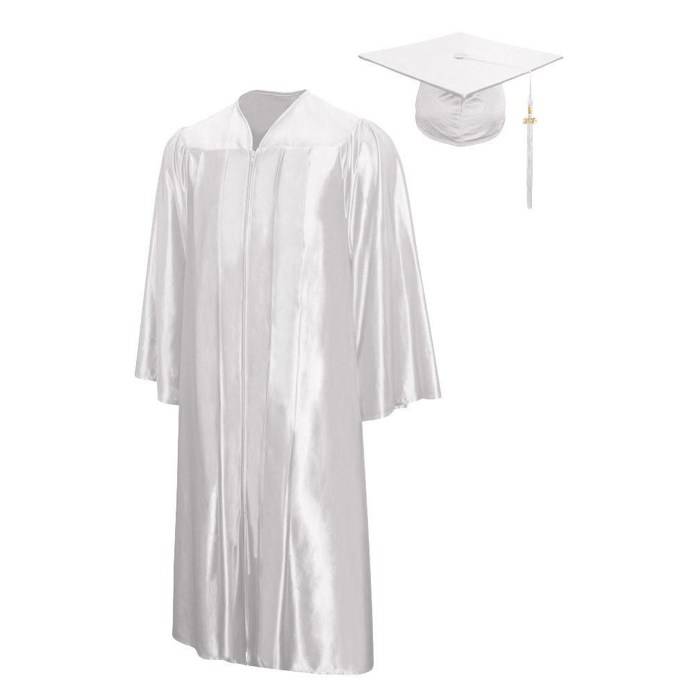 Shiny Graduation Cap & Gown Package