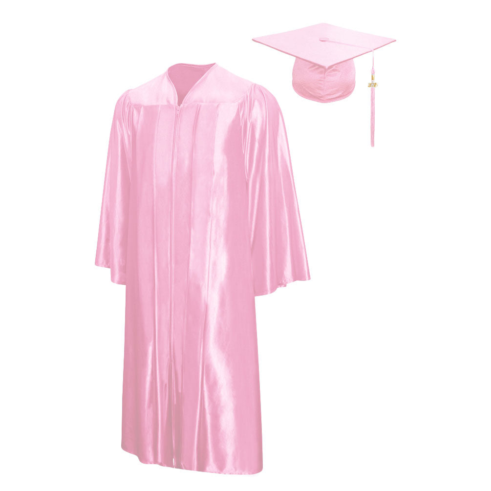 Shiny Graduation Cap & Gown Package