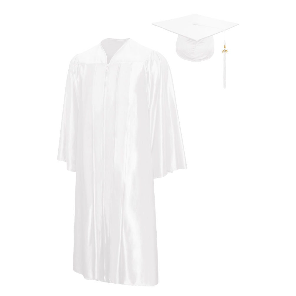 Shiny Graduation Cap & Gown Package