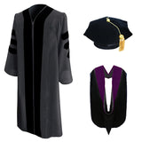 Classic Doctoral Graduation Tam, Gown & Hood Package - Drexel University
