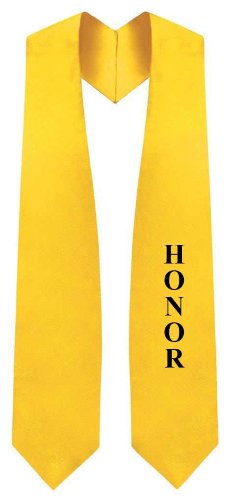 Gold High School Honor Stole