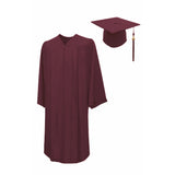 Matte Graduation Cap & Gown Package