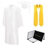 Shiny Cap, Gown, Tassel, Stole, Diploma Cover Package