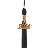 Matte Black High School Cap & Tassel