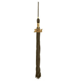 Shiny Brown High School Cap & Tassel