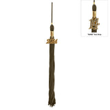 Shiny Brown High School Cap & Tassel