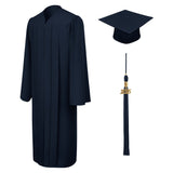 2024 "Gorman Learning Charter Network" Matte Navy Cap, Gown & Tassel Package