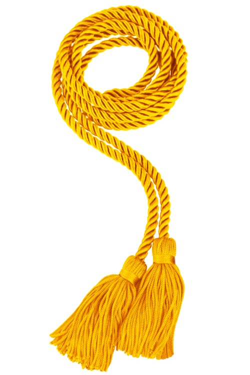 Gold High School Honor Cord