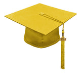 Matte Gold High School Cap & Tassel