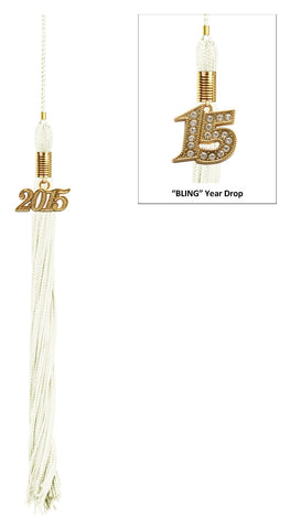 White High School Tassel