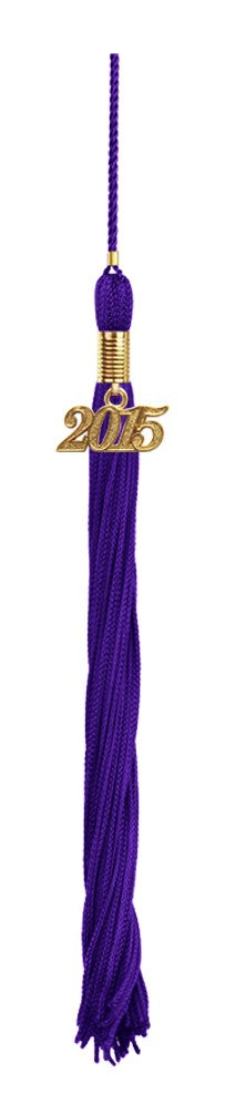 Purple High School Tassel