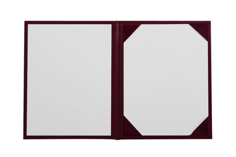 Maroon Imprinted High School Diploma Cover