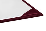 Maroon Imprinted High School Diploma Cover