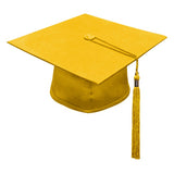 Matte Gold High School Cap & Tassel