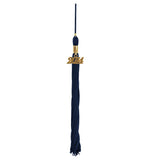 Matte Navy Blue High School Cap & Tassel