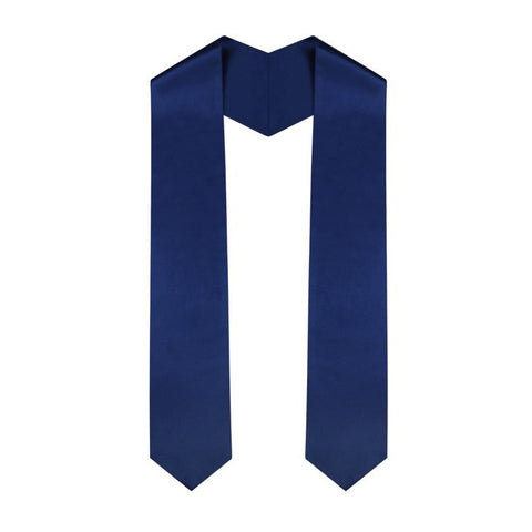 Navy Blue High School Stole