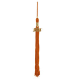 Shiny Orange High School Cap & Tassel