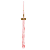 Shiny Pink High School Cap & Tassel