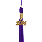 Shiny Purple High School Cap & Tassel