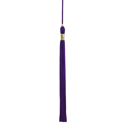 Purple High School Tassel