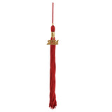 Matte Red High School Cap & Tassel