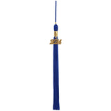 Shiny Royal Blue High School Cap & Tassel