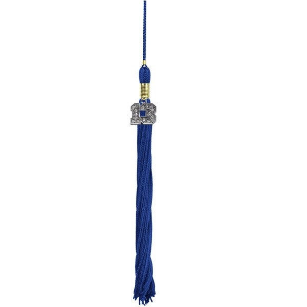 Shiny Royal Blue High School Cap & Tassel